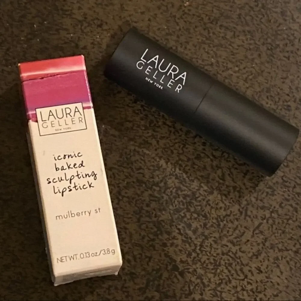 LAURA GELLER Lipstick Mauve Pink NEW! NIB box mulberry street Baked High Pigment